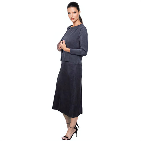 Elegant Lightweight Open-Front Jacket- JK418